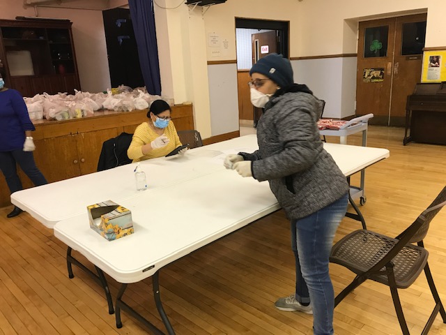 2020 March Food Pantry-Social Distancing